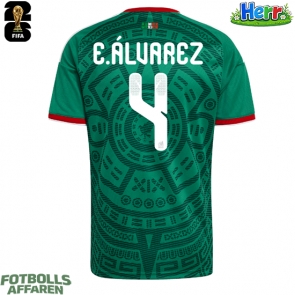 Mexiko Edson Alvarez #4 Hemmatröja VM 2026 Kortärmad